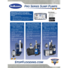 Pro Series Sump Pumps (generic) Sump Pump & Basket Flyer (Digital Copy)