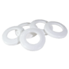 1-1/2" White Escutcheon