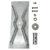 wall anchor tieback 2 (wf) 1ft Lead 12" - Class 178